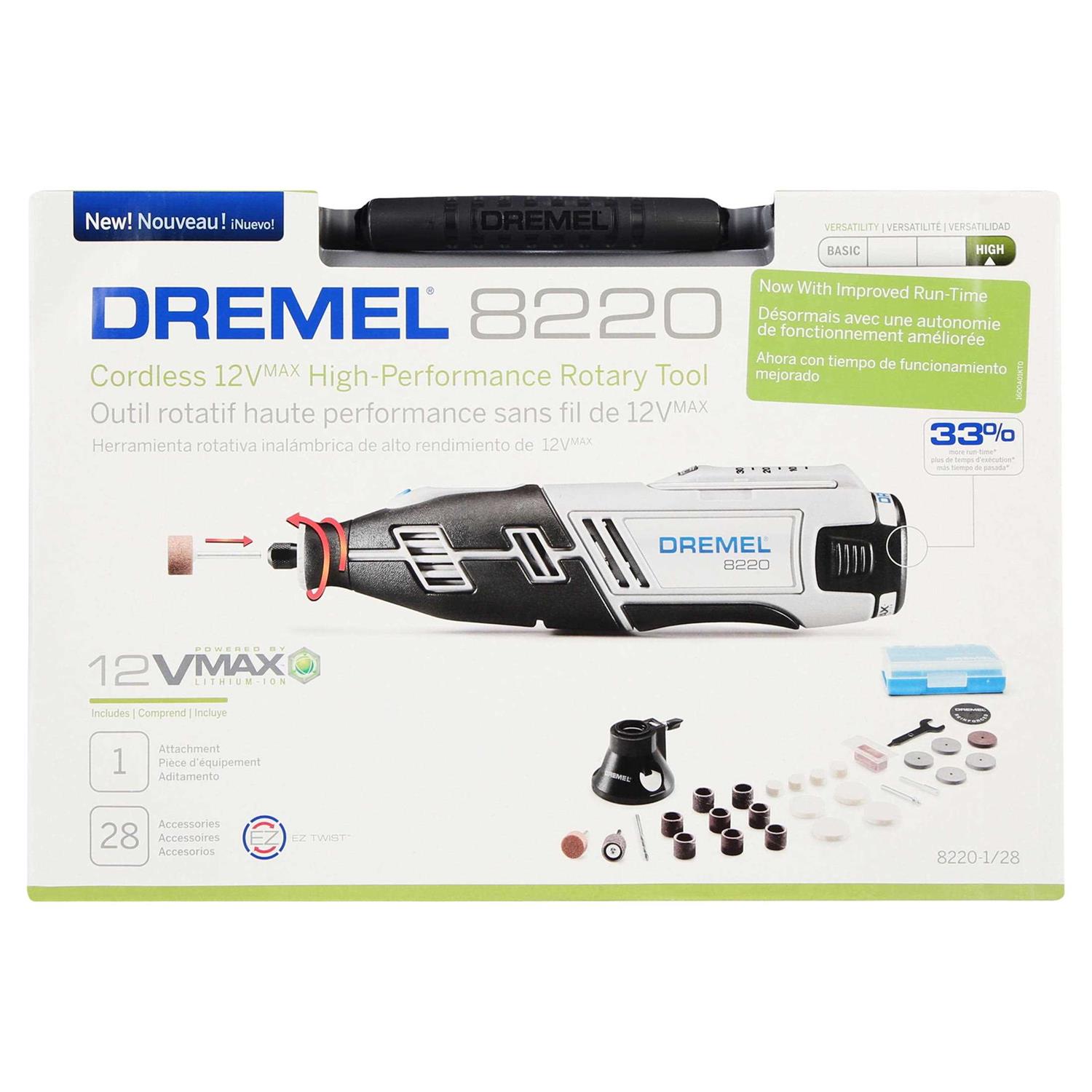 Dremel 7760-N/10 Lite Cordless Rotary Tool Kit - Zenithce
