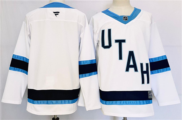 Utah Club Blank White Stitched Jersey - Zenithce