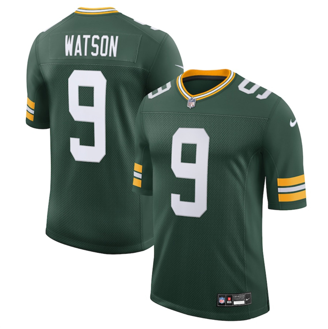 Green Bay Packers #9 Christian Watson Green 2025 New Vapor Untouchable Limited Stitched Jersey - Zenithce