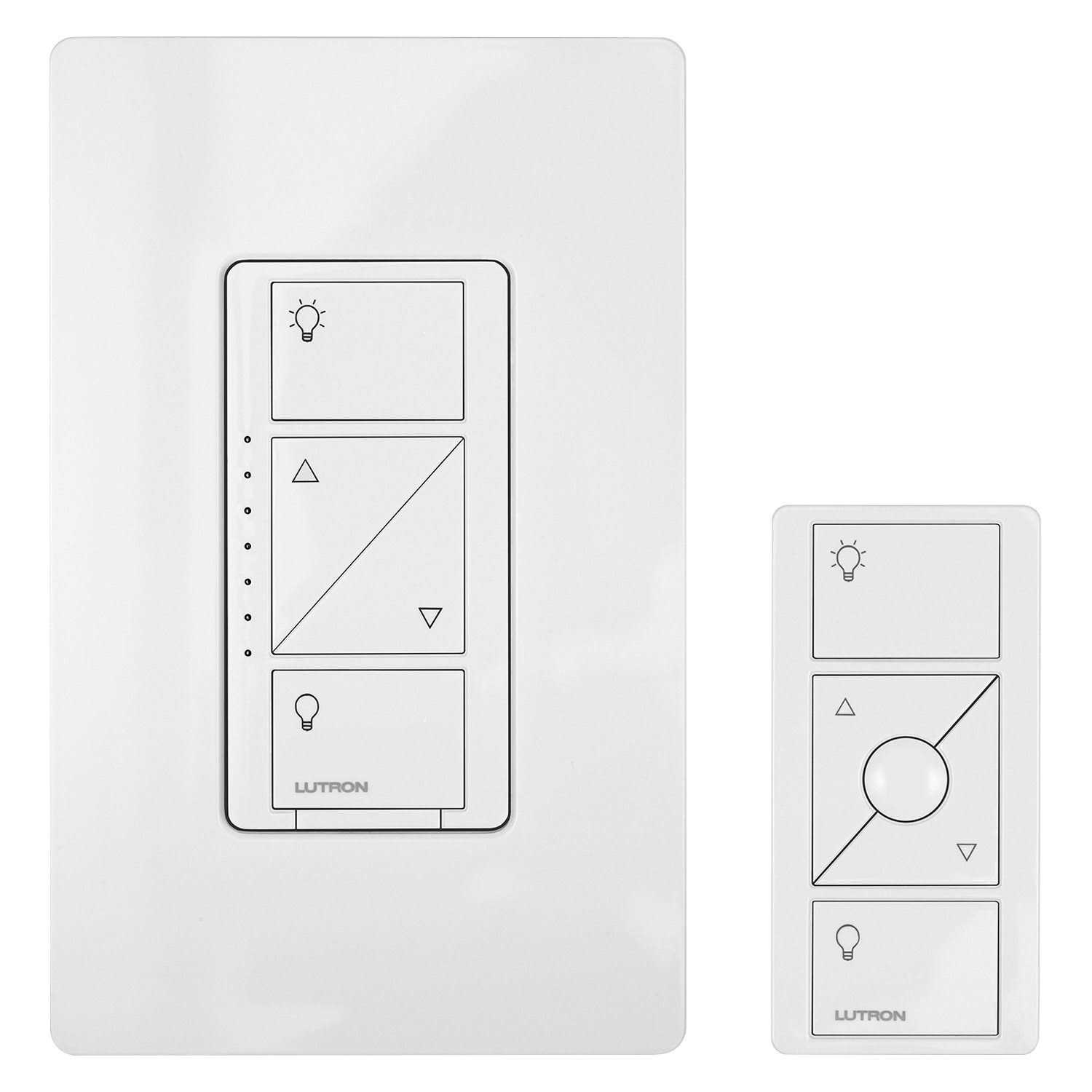 Lutron P-PKG1P-WH Wireless Plug-In Lamp Dimmer Kit - Zenithce