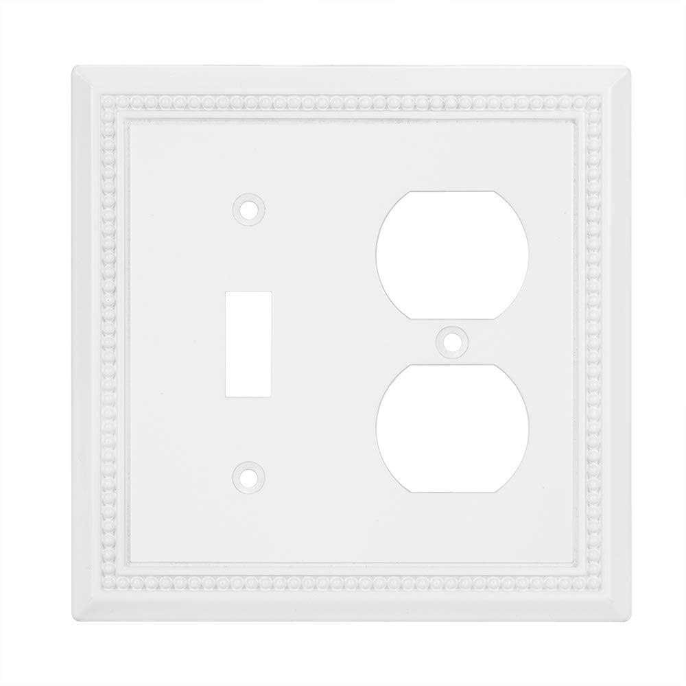 Henne Bery Sunken Pearls Decorative Wall Plate Switch Plate Outlet Cover - Zenithce