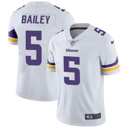 Minnesota Vikings #5 Dan Bailey White Vapor Untouchable Limited Stitched Jersey - Zenithce