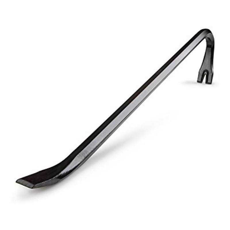 Edward Tools Gooseneck Wrecking bar Extra strength drop forged steel pry bar for easier demolition - Zenithce