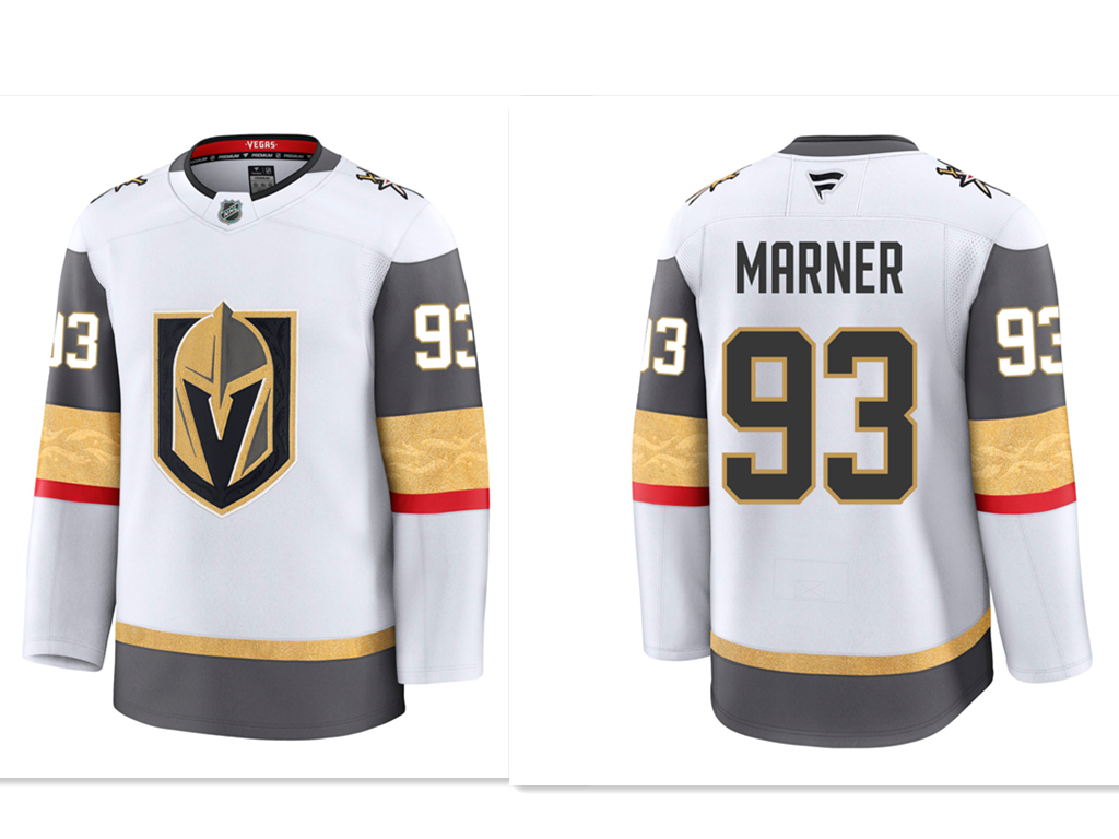 Vegas Golden Knights #93 Mitchell Marner White 2024-25 Home Stitched Jersey - Zenithce