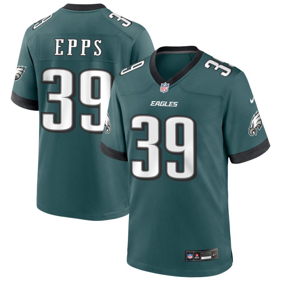 Philadelphia Eagles #39 Marcus Epps Green 2025 Vapor Untouchable Limited Stitched Jersey - Zenithce