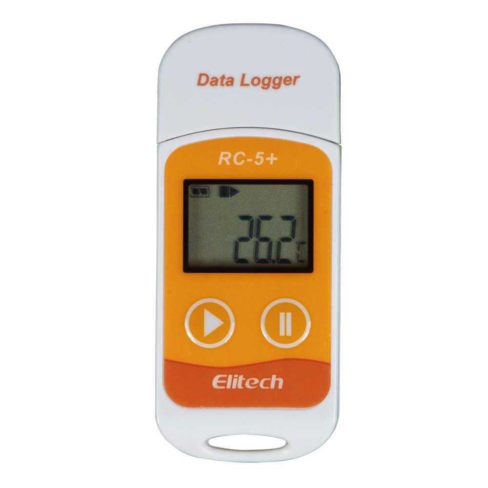 Elitech RC-5+ Reusable USB Temperature Data Logger with Auto PDF Report - Zenithce
