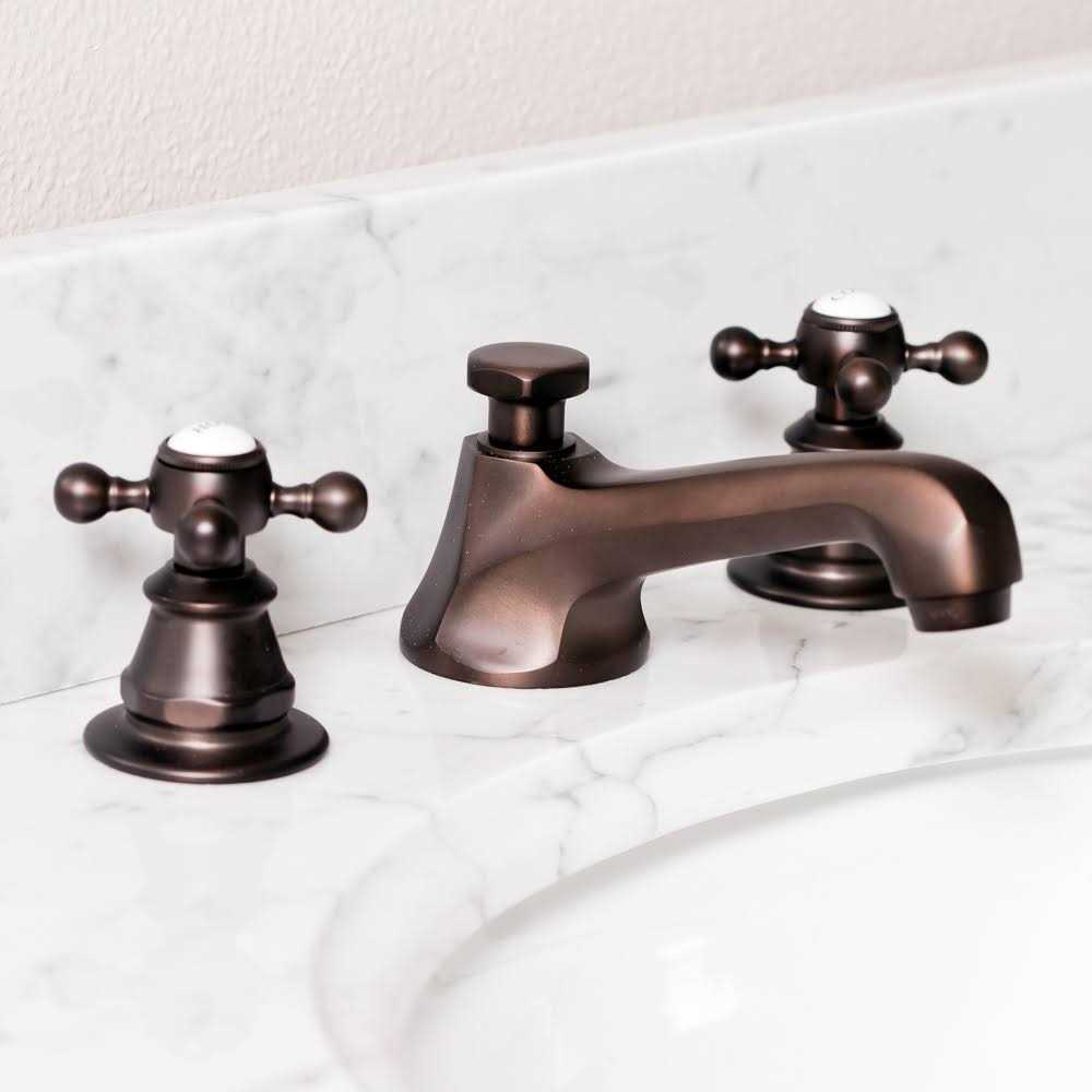 Water Creation American 20th Century Classic Widespread Lavatory F2-0012 Faucets - Zenithce