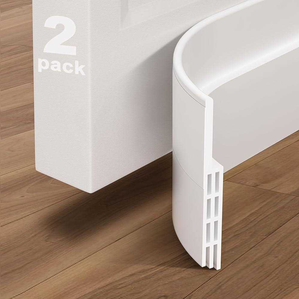 Grotheory 2 Pack Door Draft Stopper 39 L Under Door Draft Blocker - Zenithce
