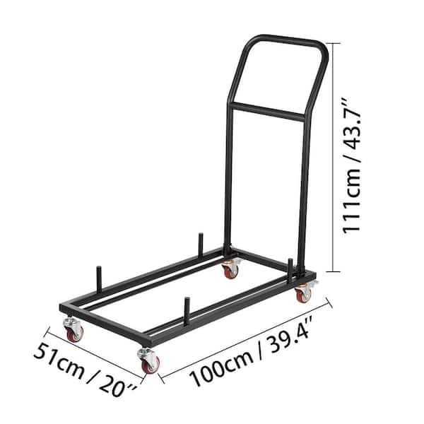 VEVOR Bi-Fold Security Door 5 ft. H x 10 ft. W Steel Accordion Folding Door Gate with Keys 360-Degree Rolling Barricade Gate - Zenithce