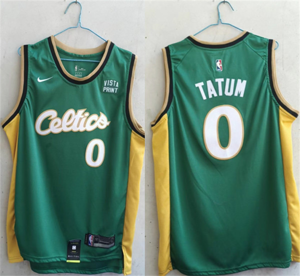 Boston Celtics #0 Jayson Tatum Green Stitched Jersey - Zenithce