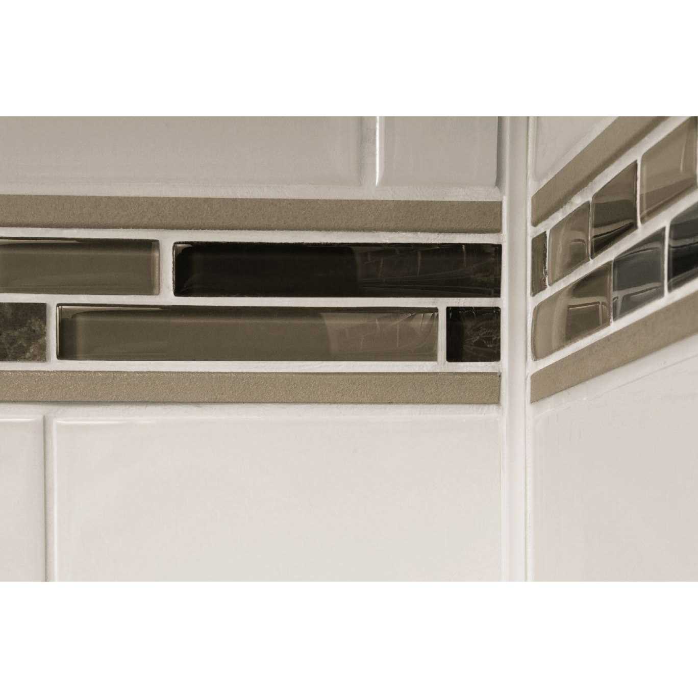 Schluter DILEX-EKE PVC Corner Movement Joint Tile Edging Trim EKEU - Zenithce