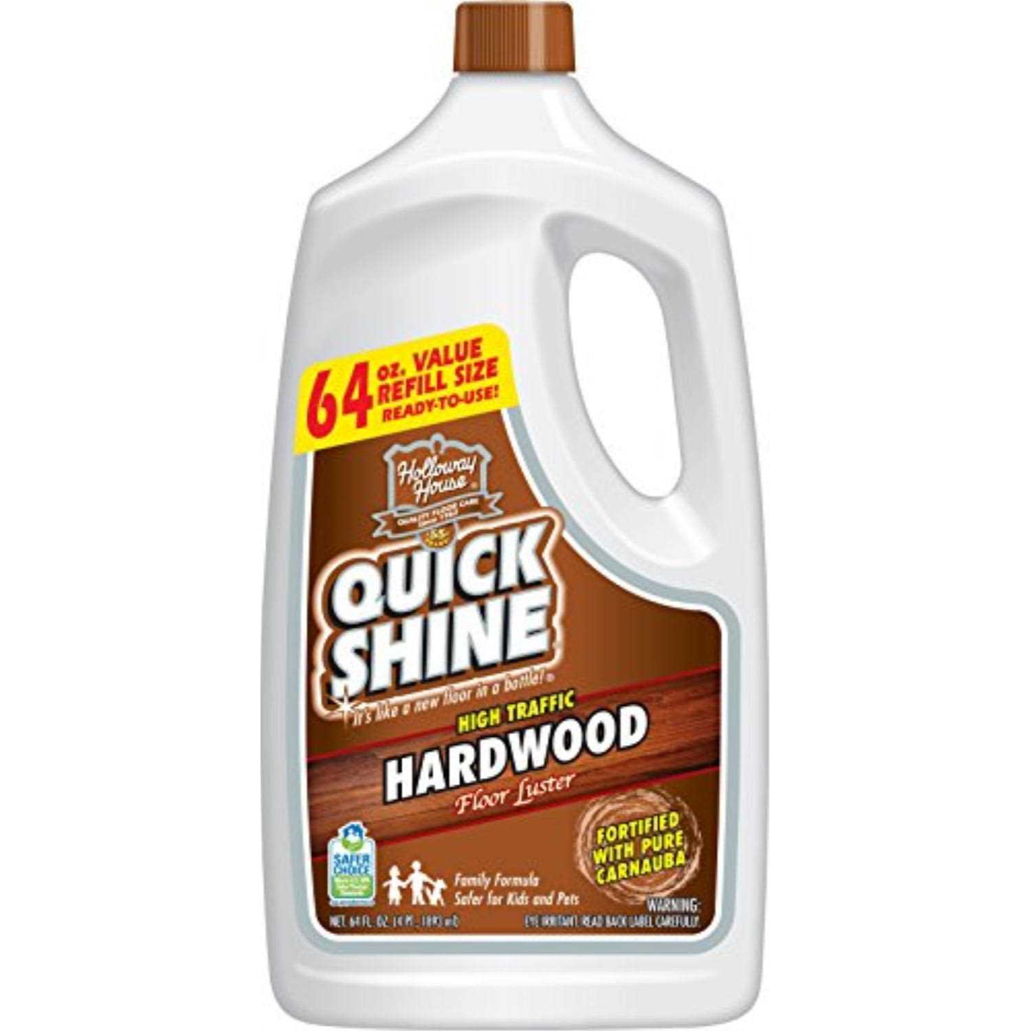 Quick Shine High Traffic Hardwood Floor Luster and Polish - Zenithce