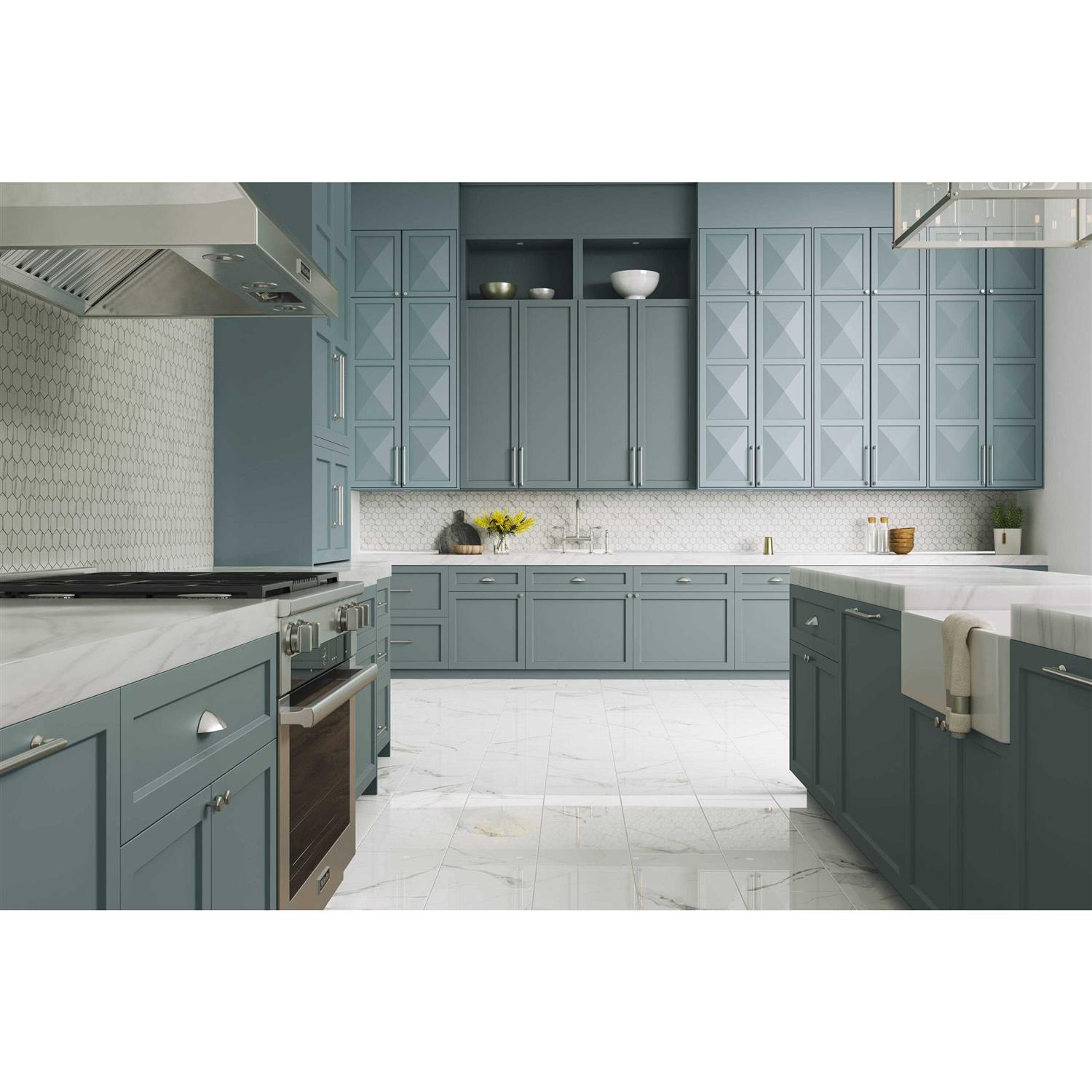 Satori Slate Gray Glossy 3-in x 12-in Glossy Ceramic Wall Tile 1001-0303-0 - Zenithce