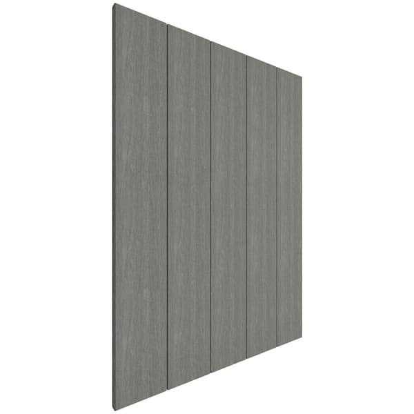 NewTechWood 1/2 in. x 3-1/2 in. x 5-3/4 ft Flat Top Composite Fence Picket - Zenithce