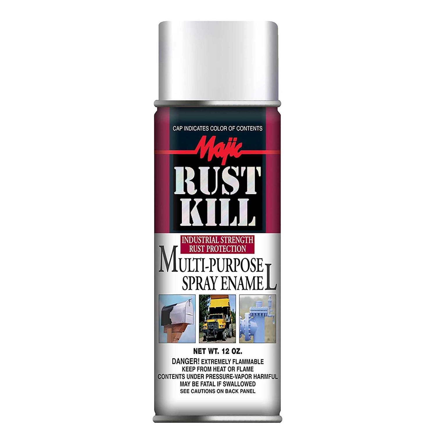 Majic Paints 12 oz Rust Kill Enamel Spray - Zenithce