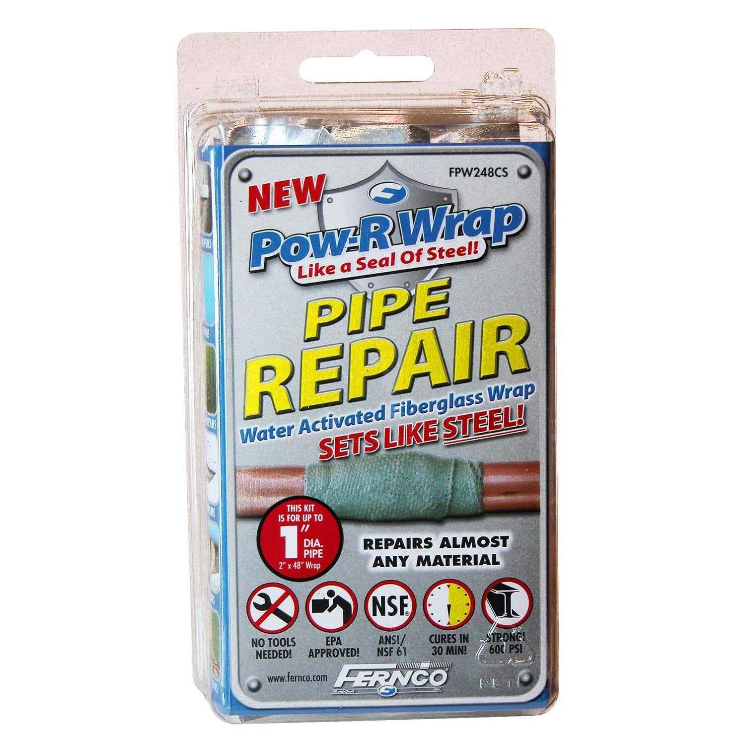 Fernco FPW248CS Pow-R Wrap Pipe Repair Kit - Zenithce