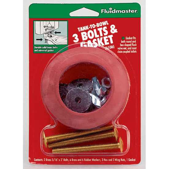 Fluidmaster 6102 Tank-to-Bowl Gasket Kit - Zenithce