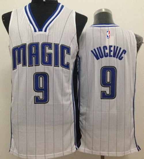 Orlando Magic #9 Nikola Vucevic White Swingman Jersey - Zenithce