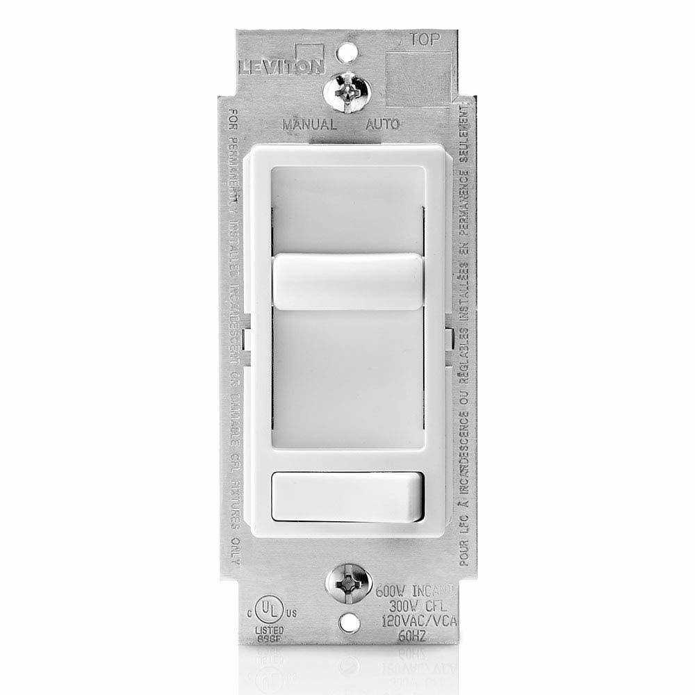 Leviton 6672-1LW Slide Dimmer White - Zenithce