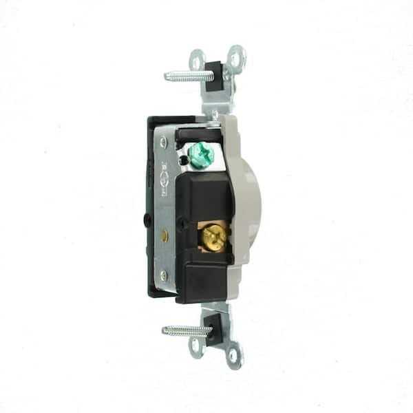 Leviton 54521-2W 20 Amp Single-Pole Toggle Switch Commercial - Zenithce