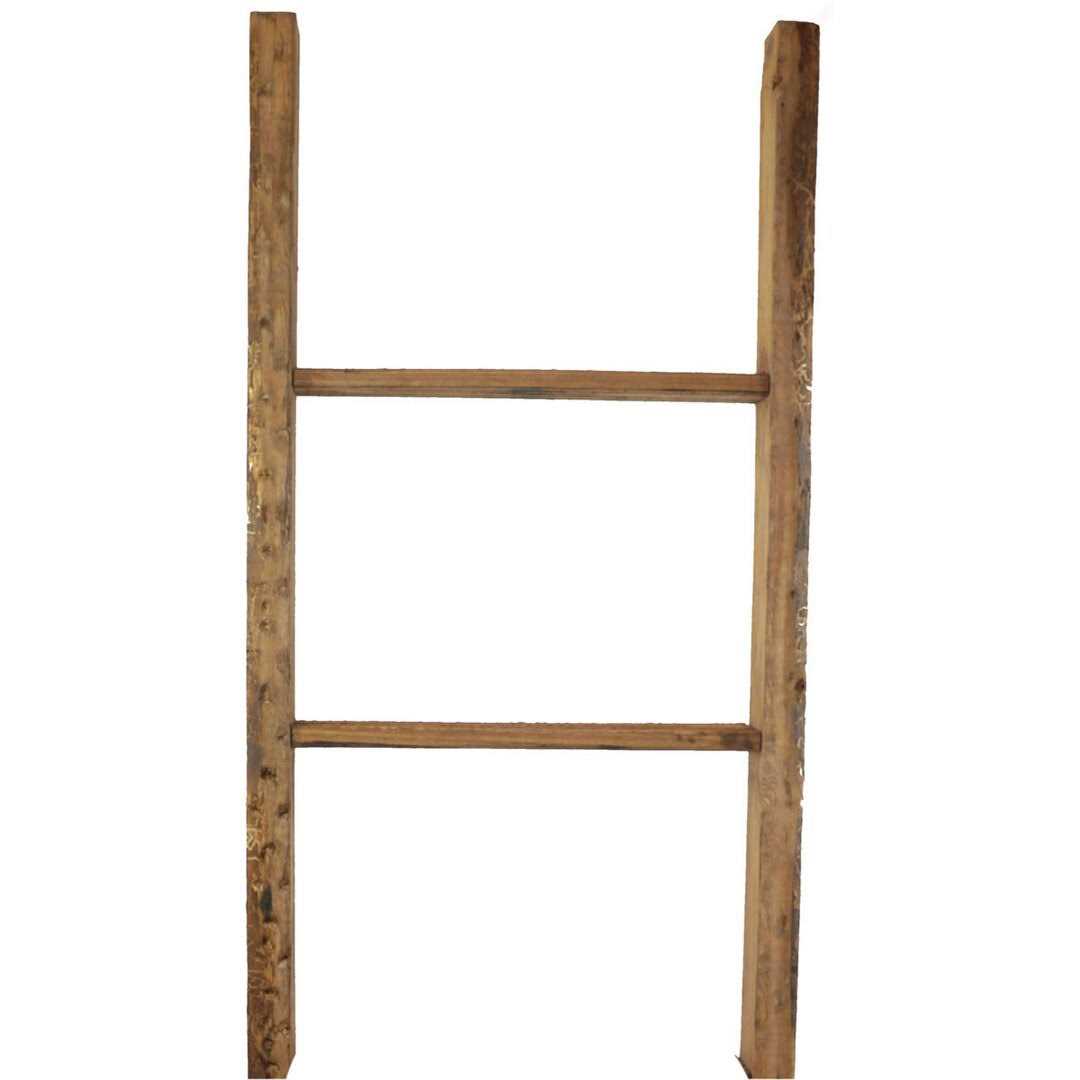 Ekena Millwork 15 inchw x inchh x 3 1/2 inchd Vintage Farmhouse Rung Ladder - Zenithce