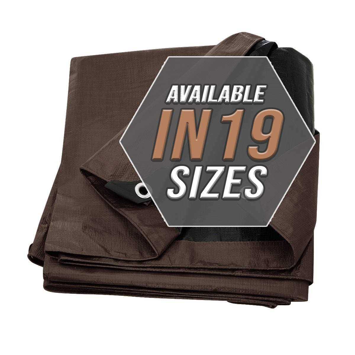 Trademark Supplies Tarp Cover Heavy Duty Thick Material Waterproof Great for Tarpaulin Canopy Tent Boat - Zenithce