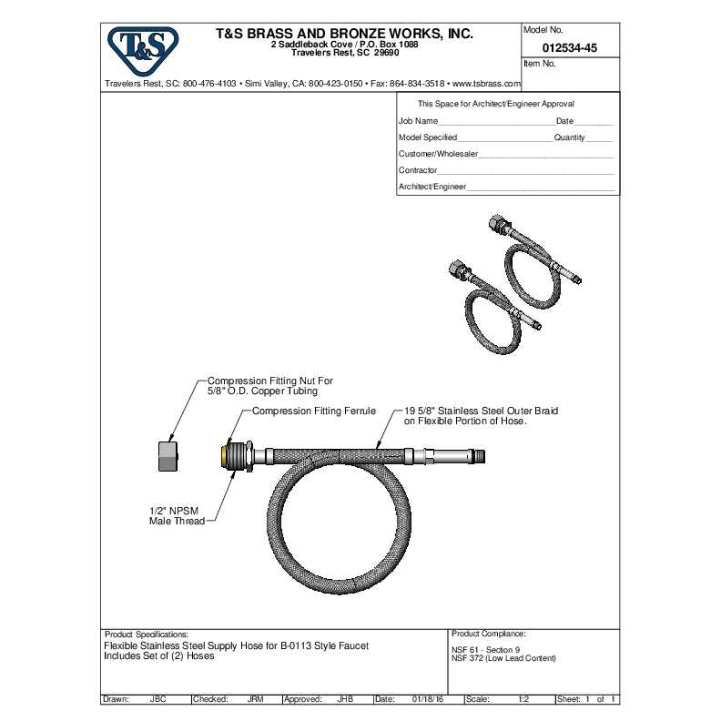 T&S Brass 010386-45 Flat Strainer - Zenithce