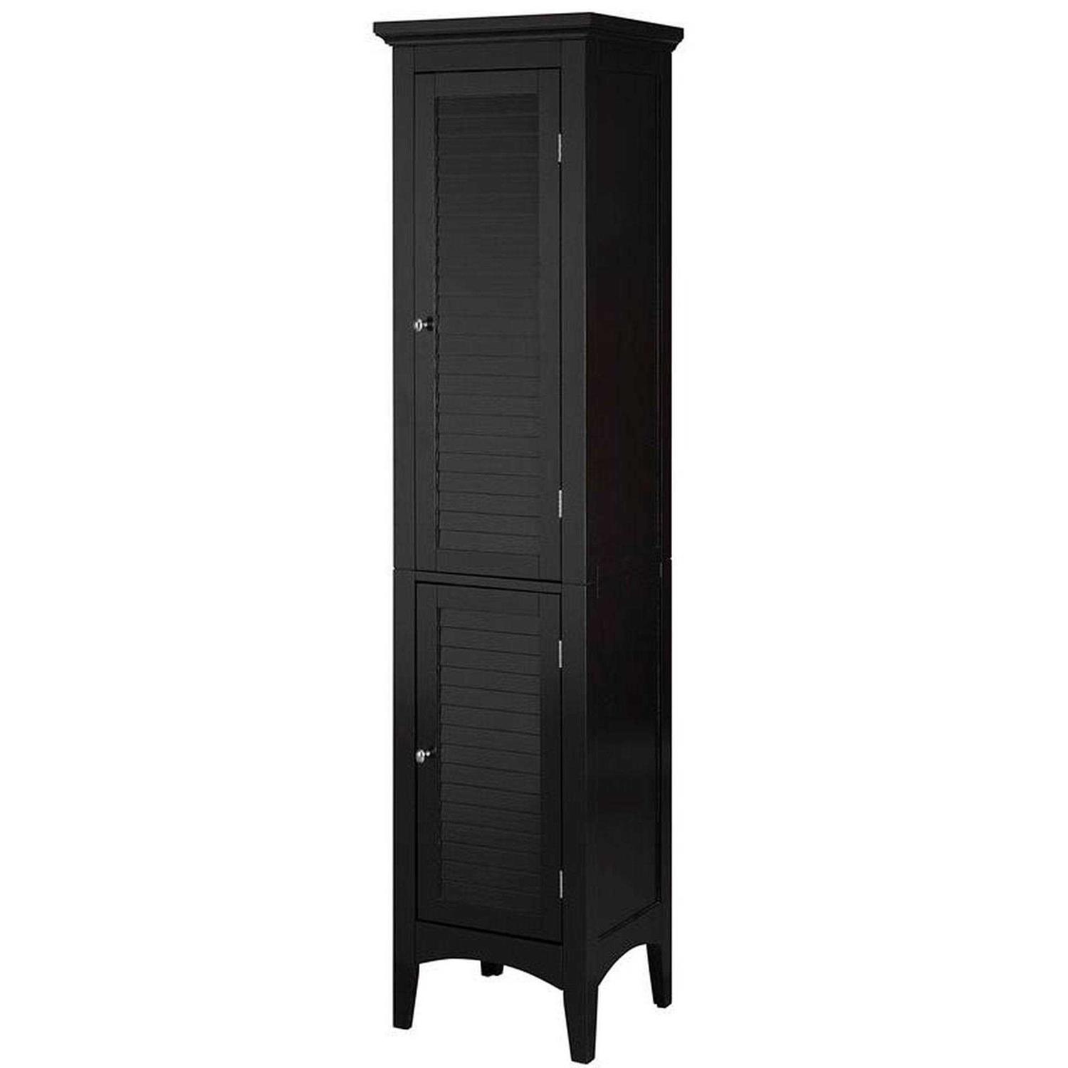 Teamson Home Delaney Wooden Linen Cabinet with Drawer - Zenithce