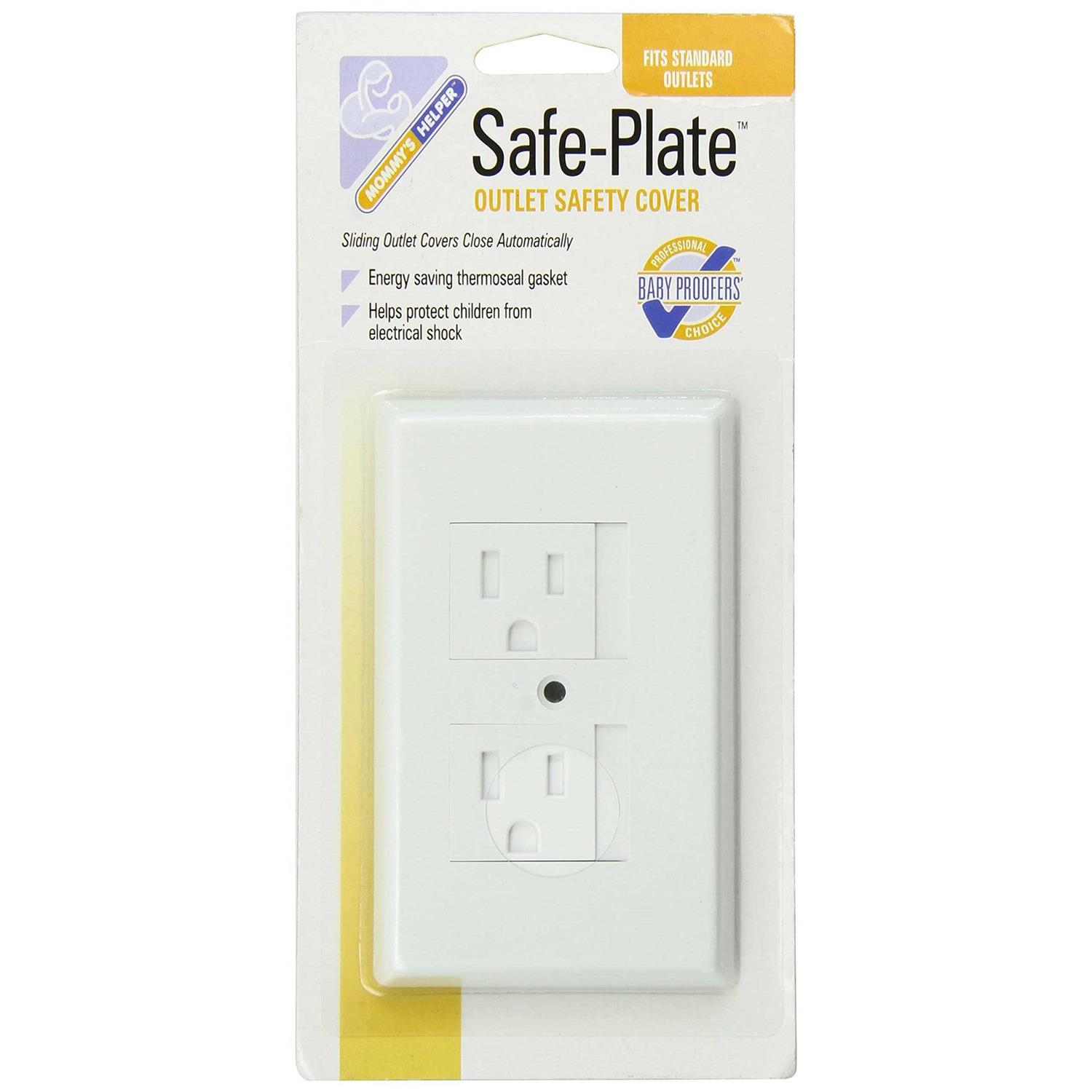 Mommy’s Helper Mommys Helper Safe Plate Electrical Outlet Covers Standard - Zenithce