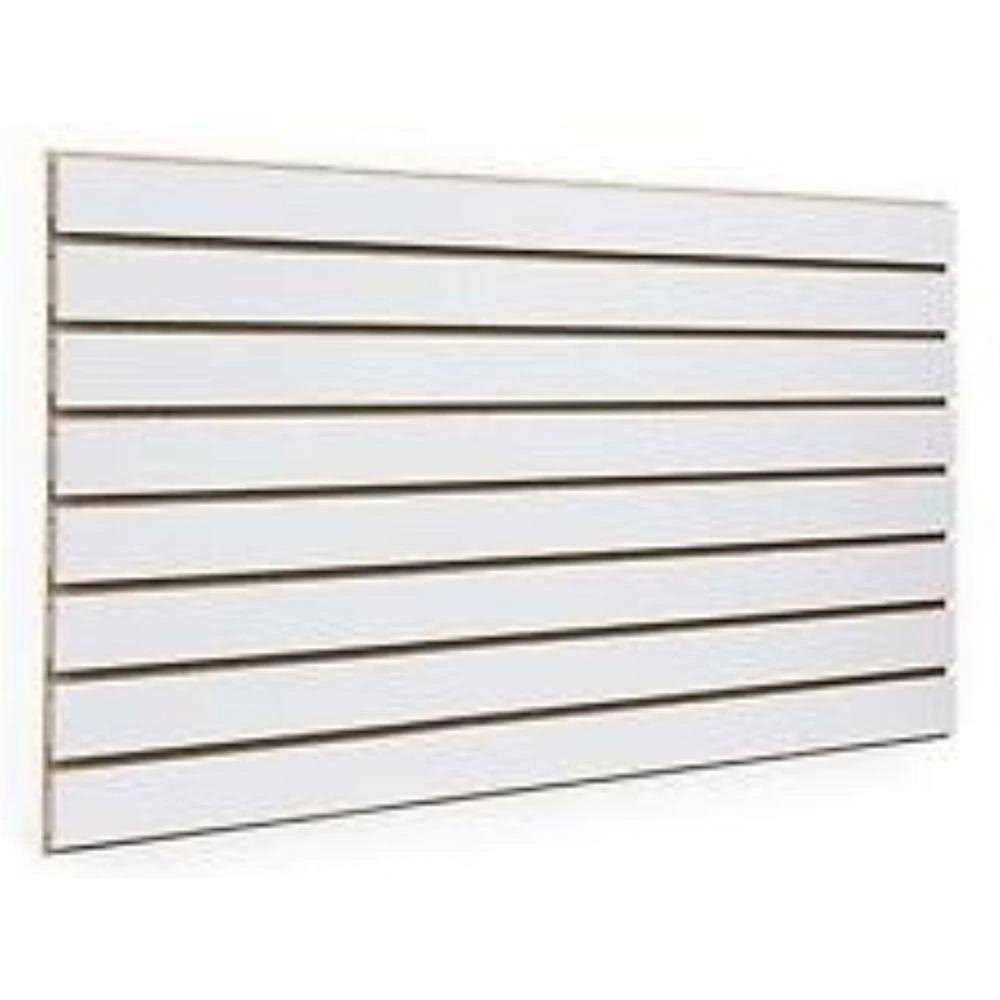 Only Hangers 24 in. H x 48 in. L Black Slatwall Panels - Zenithce
