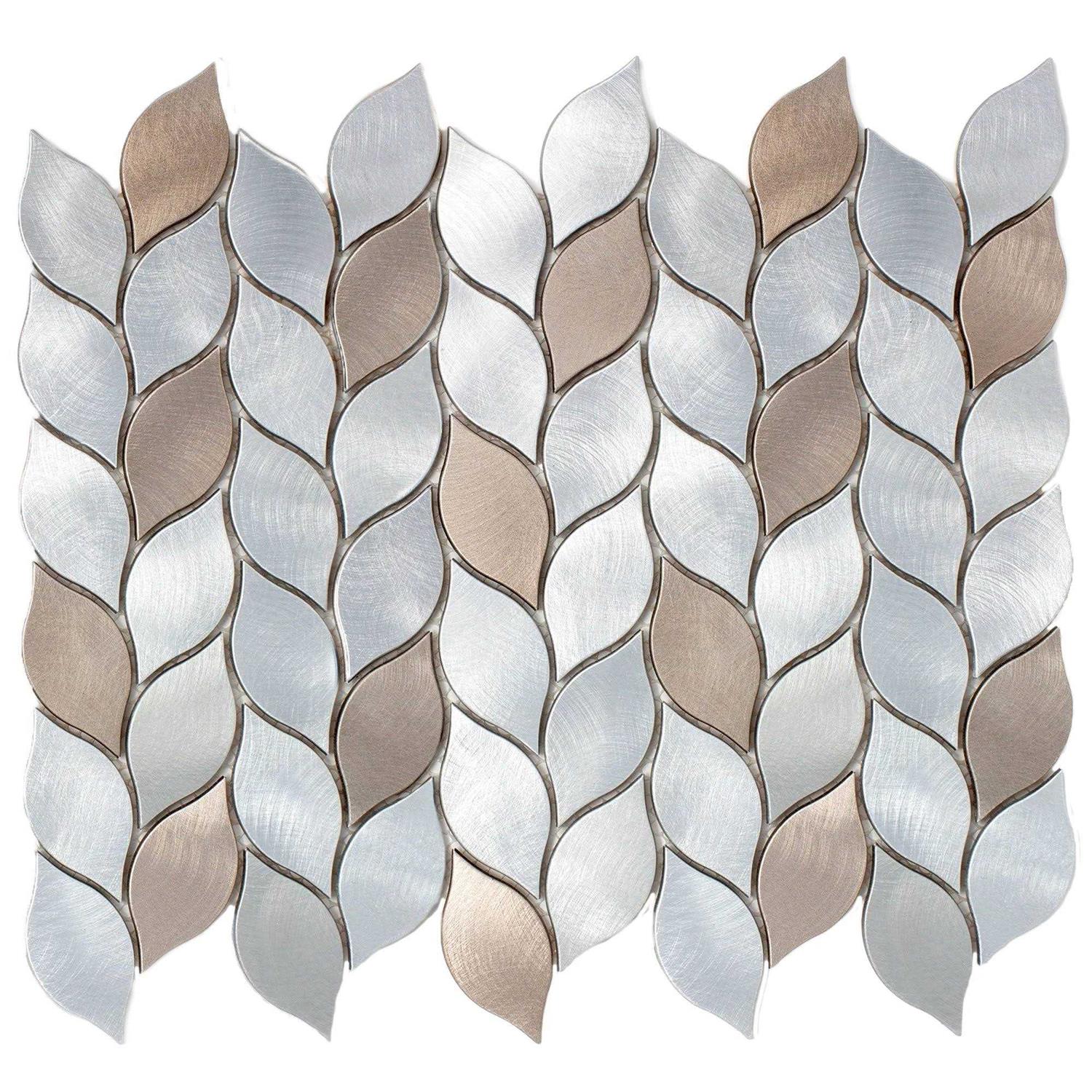 MOLOVO Porcetile Soft Blue 11.82 in. x 11.82 in. Squares Matte Porcelain Mosaic Wall and Floor Tile - Zenithce