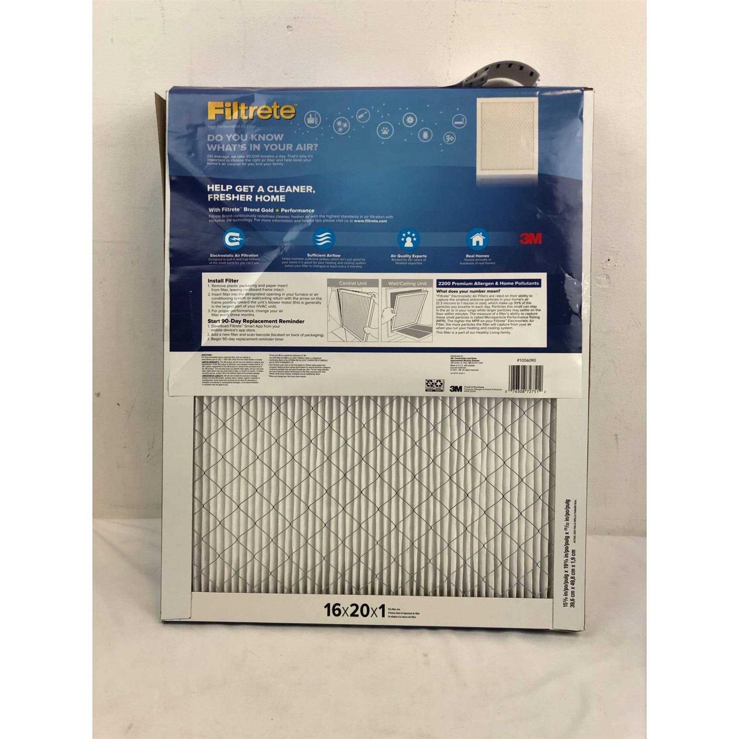 Filtrete Elite Allergen Healthy Living - Zenithce