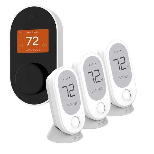 Wyze 3-in-1 Digital Room Sensor for Smart Thermostat - Zenithce