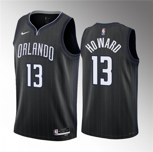 Orlando Magic #13 Jett Howard Black 2023 Draft City Edition Stitched Jersey - Zenithce