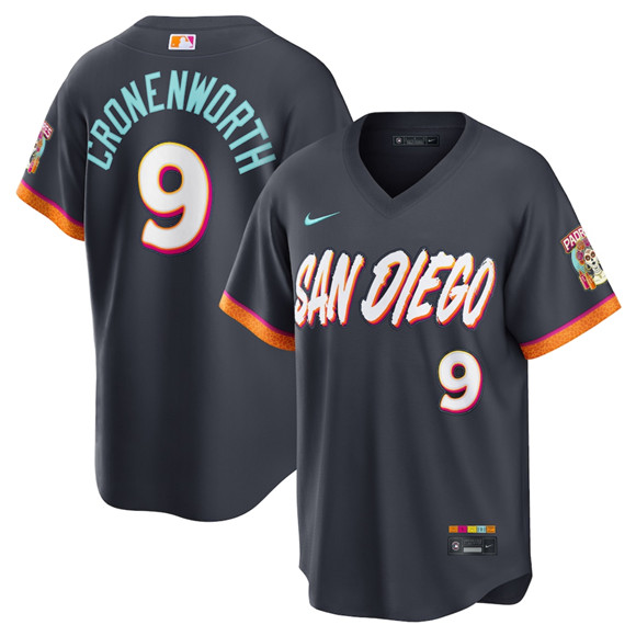 San Diego Padres #9 Jake Cronenworth Obsidian 2026 City Connect Stadium Limited Stitched Jersey - Zenithce