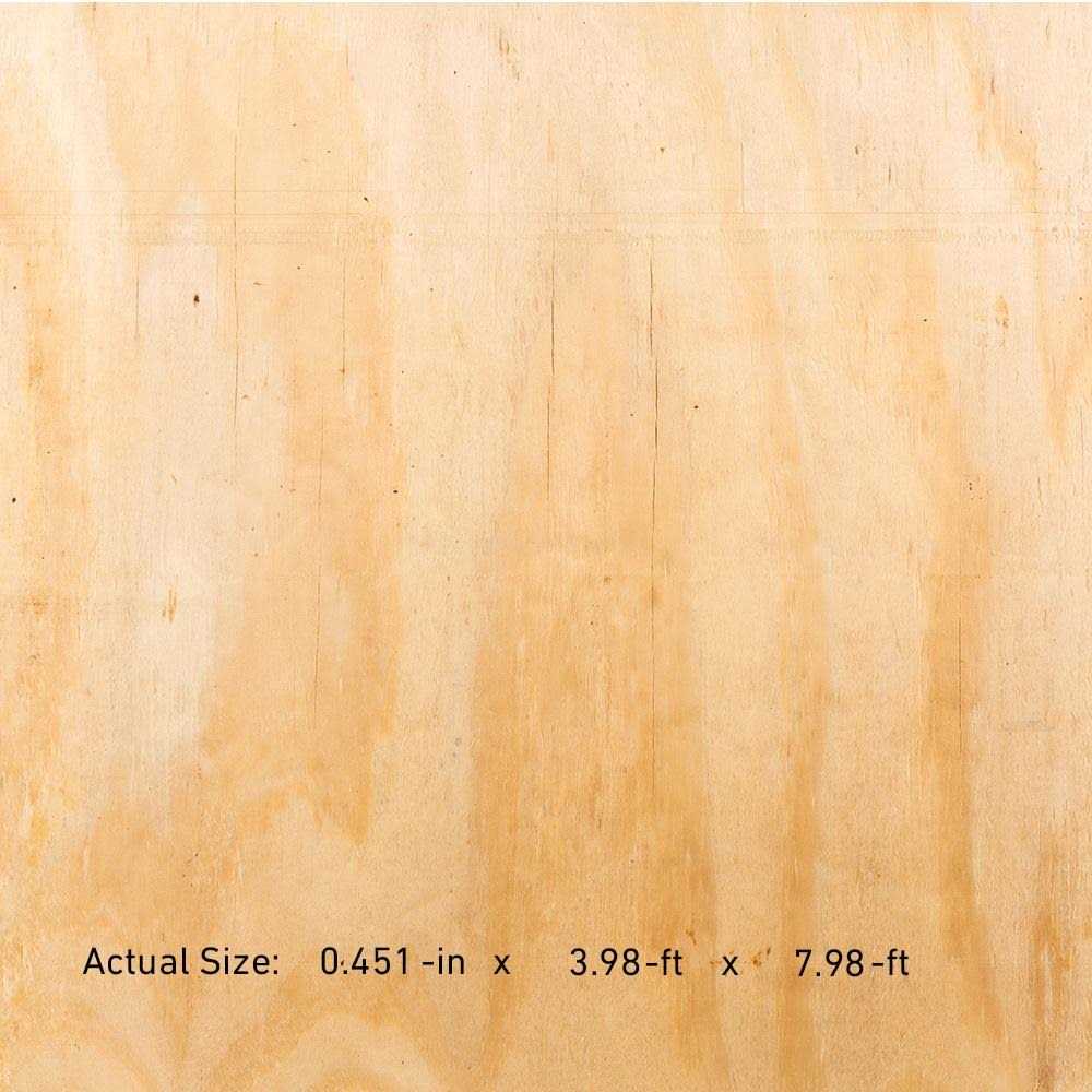 Plytanium 15/32-in x 4-ft x 8-ft Pine Plywood Sheathing - Zenithce