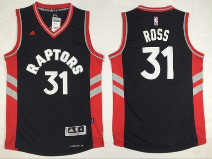 Toronto Raptors #31 Terrence Ross Revolution 30 Swingman Black Jersey - Zenithce