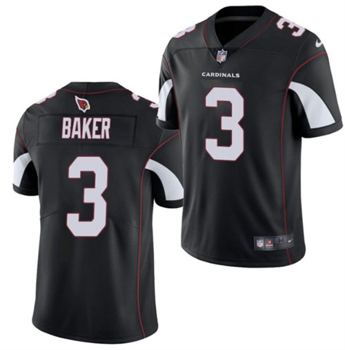 Arizona Cardinals #3 Budda Baker Black Vapor Untouchable Limited Stitched Jersey - Zenithce