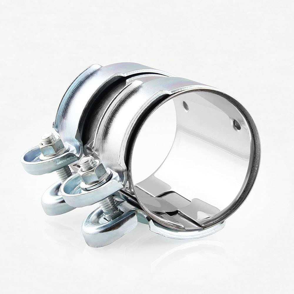 Stainless Steel Exhaust Clamp Pipe Joint Bolts Band Flanges Clamp - Zenithce
