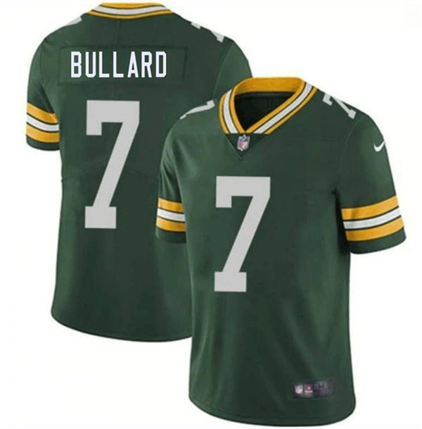 Green Bay Packers #7 Javon Bullard Green 2026 Vapor Untouchable Limited Stitched Jersey - Zenithce