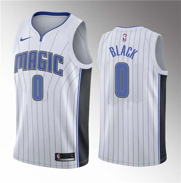 Orlando Magic #0 Anthony Black White 2022-23 Association Edition Stitched Jersey - Zenithce