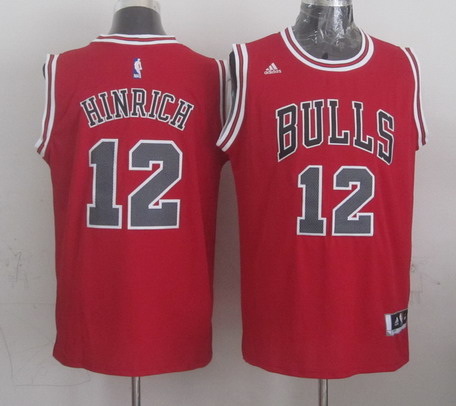 Chicago Bulls #12 Kirk Hinrich Revolution 30 Swingman 2014 New Red Jersey - Zenithce