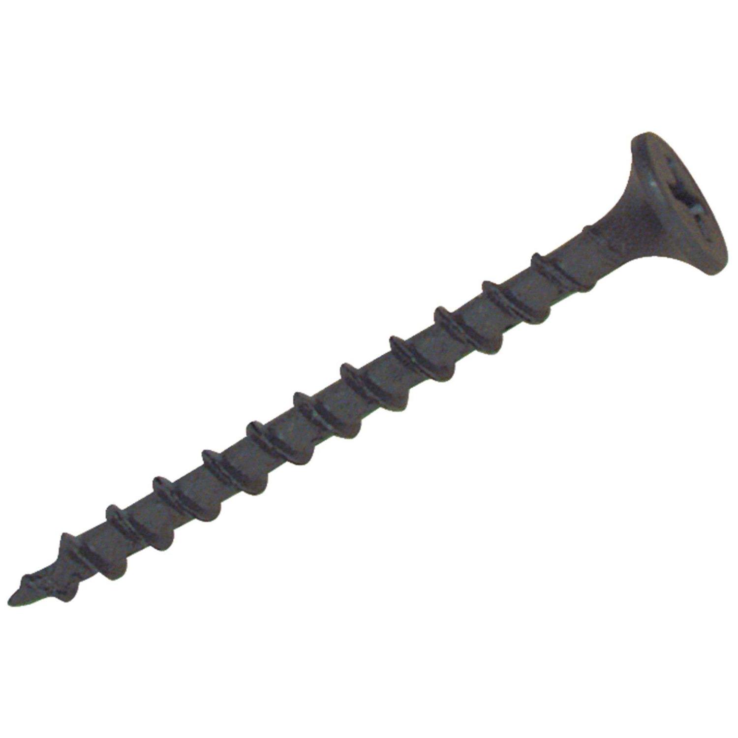 Grip-Rite #6 x 1-1/4-in Bugle Coarse Thread Drywall Screws 114CDW25BK - Zenithce