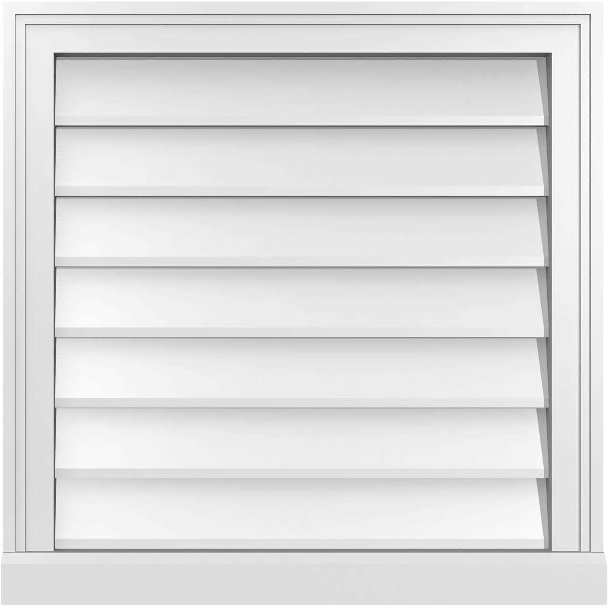 Ekena Millwork 23 3/4W x 11 7/8H x 3/4P Shipboard Boat Wood Mosaic Wall Tile - Zenithce