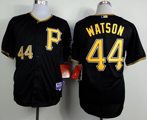 Pirates #44 Tony Watson Black Cool Base Stitched Jersey - Zenithce
