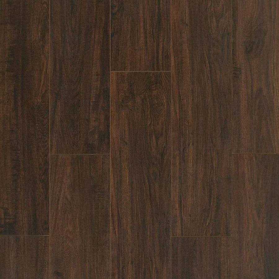 Style Selections Serso Black Walnut 6 x 24 Glazed Porcelain Wood Look Floor & Wall Tile 1095206 - Zenithce