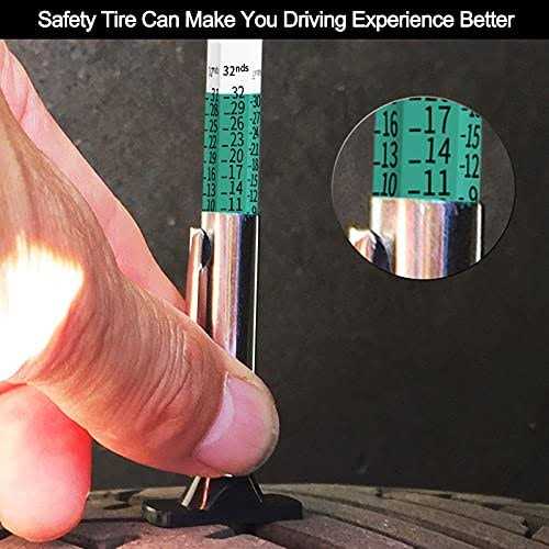 GODESON 88702 Smart Color Coded Tire Tread Depth Gauge - Zenithce
