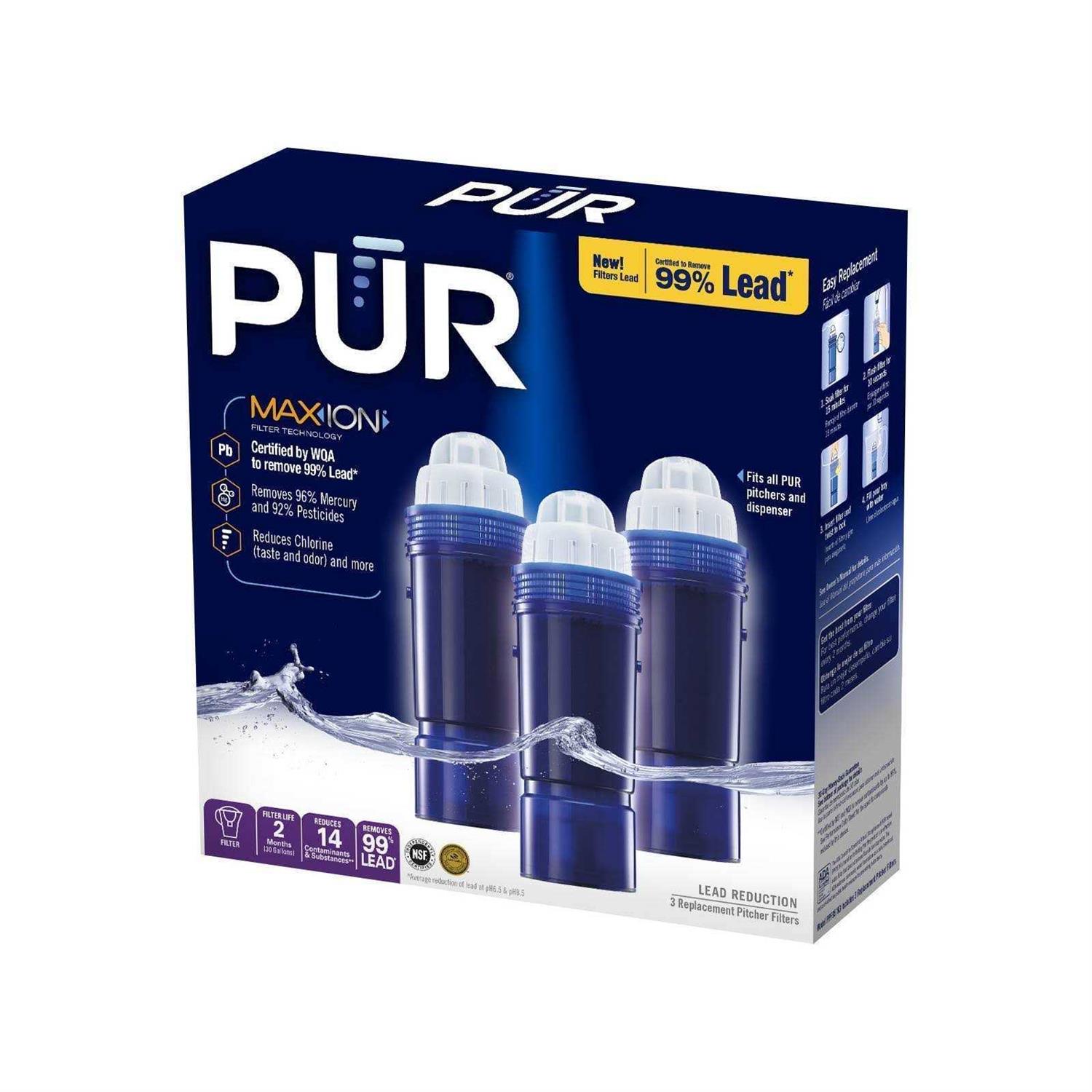 PUR PLUS Water Pitcher Replacement Filter - Zenithce