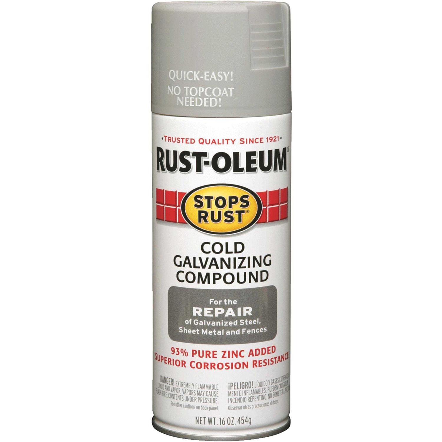 Rust-Oleum Stops Rust Bright Coat Spray Paint Metallic - Zenithce