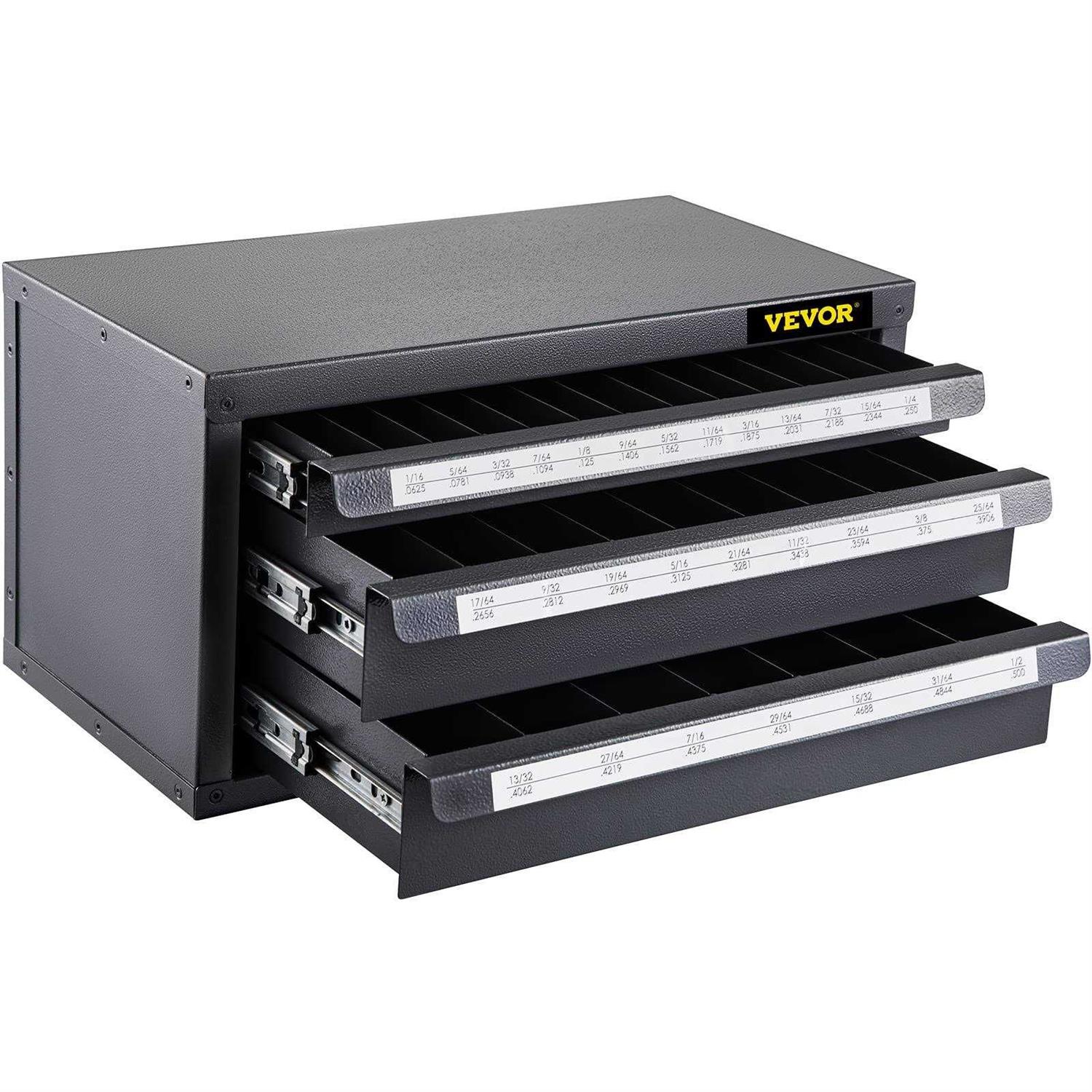 VEVOR Drill Bit Dispenser Cabinet Five-Drawer Drill Bit Dispenser - Zenithce